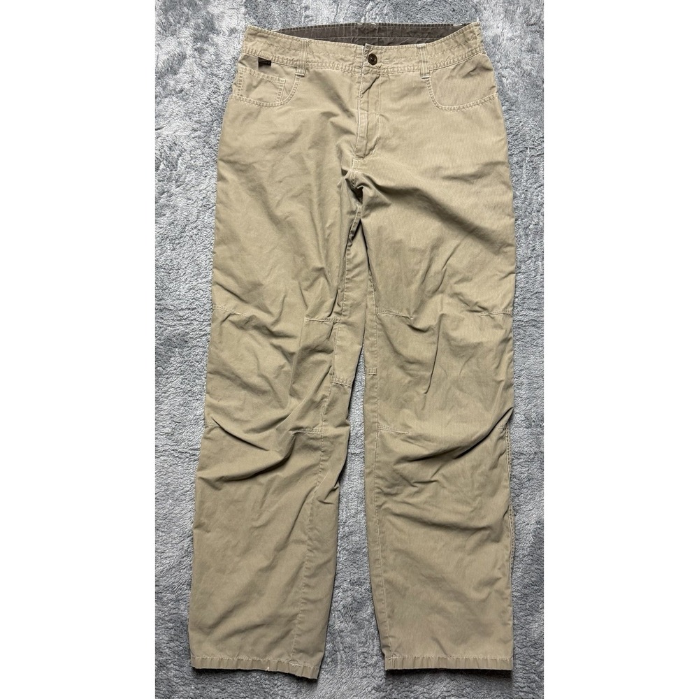 Kuhl Pants Mens 32x32 Tan 5-Pocket Stretch Hiking Outdoor Gorpcore Camping‎ Work